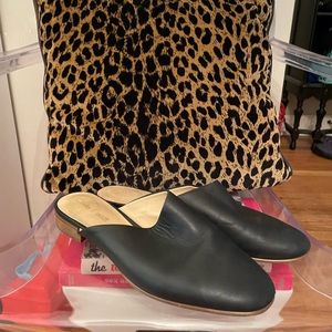 Clark’s Pure Blush Leather Mules